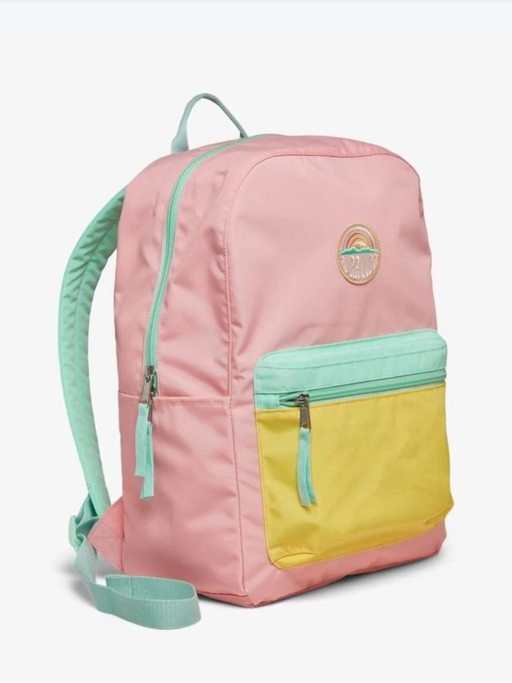 PURA VIDA CLASSIC BACKPACK- COLORBLOCK Nwt - Picture 2 of 10